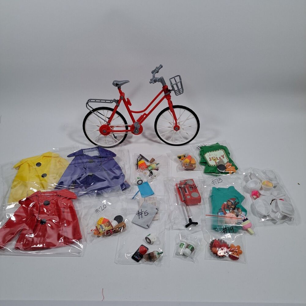 Elf Accessories Clothes Food Props Decoration Christmas Bike Laptop Dishes